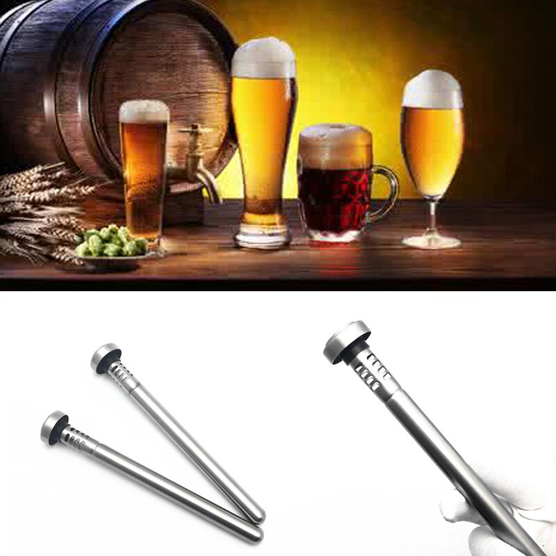 Draagbare Nuttig 304 Rvs Bier Wijn Koelen Stok Handig Koeling Drank Stok Bar Thuis Handig
