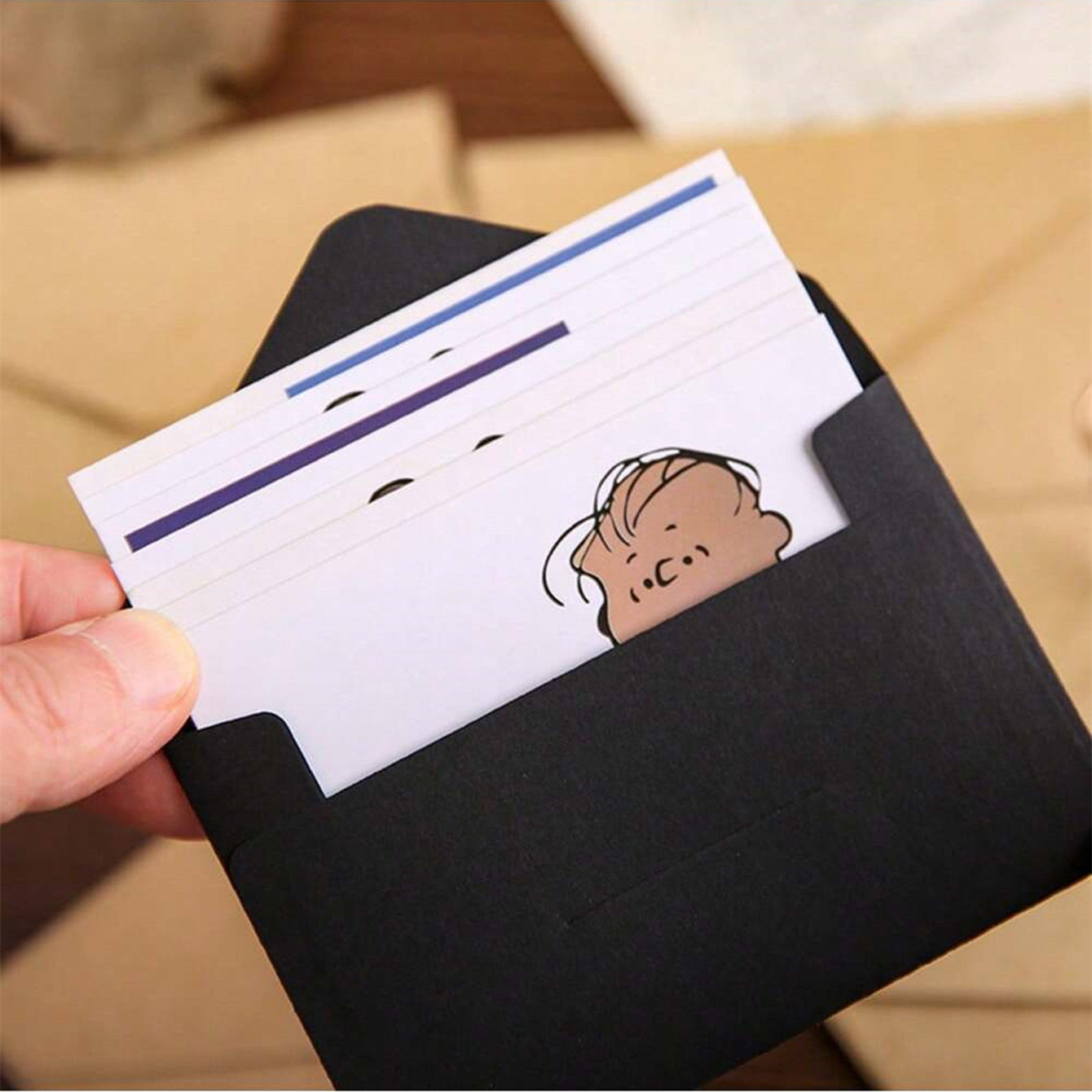 20PCS/lot Simple Retro Envelope Kraft Thickened Wire Wrap Handbook Invoice Organizer Literary Love Letter Envelope Bags File Bag