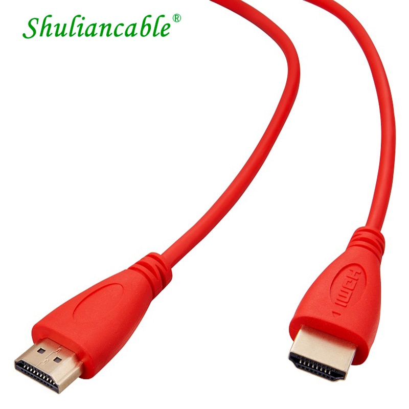 Shuliancable 1.4V 1080P 3D Version HD High Speed HDMI Cable Gold-Plated Plug Male to Male HDMI CABLE for Xbox Play Station PS3/4