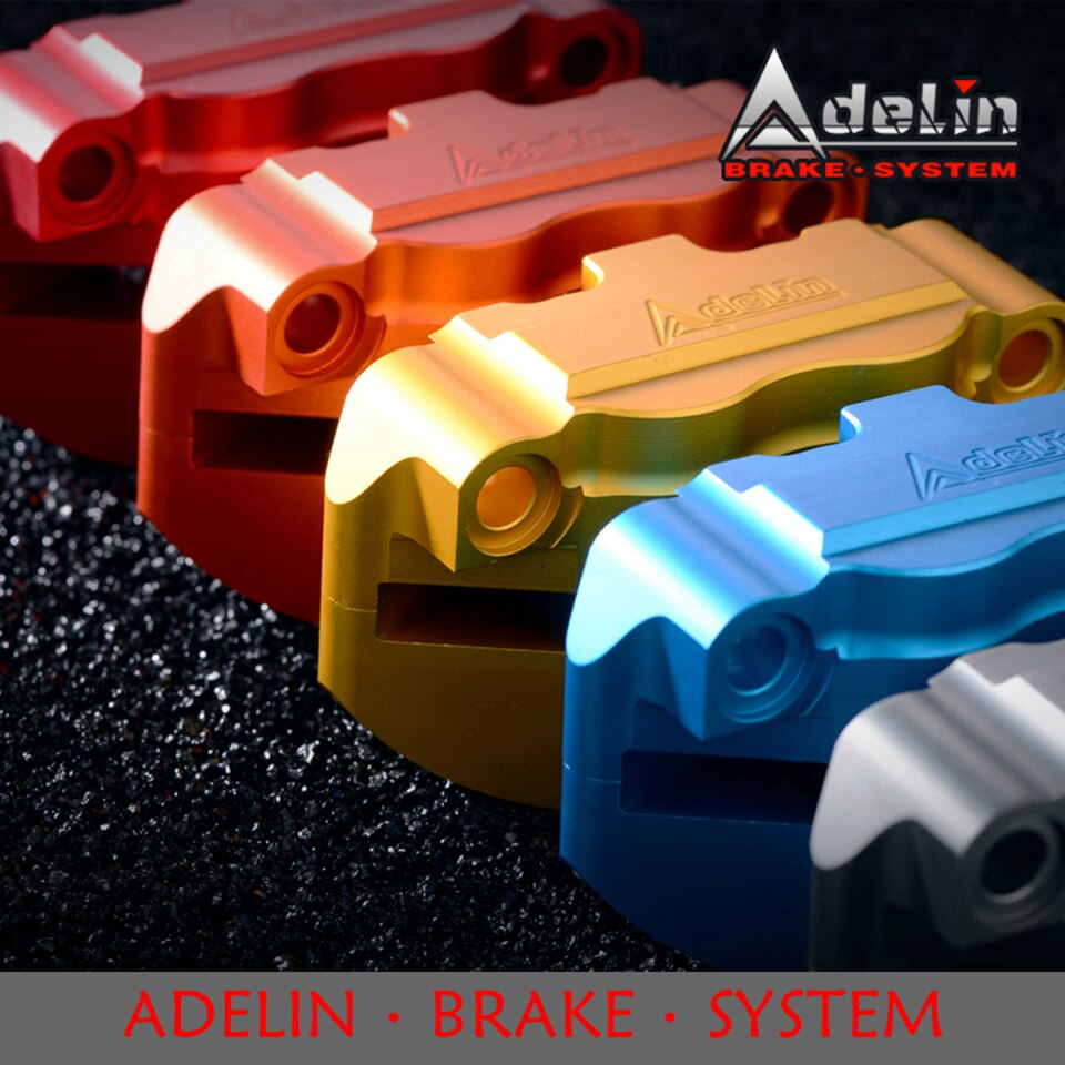 Adelin Offizielle ADL-4 Motorrad Hydraulische Bremssättel Universal- 82mm 4 kolben bremssattel für motorrad bremse System