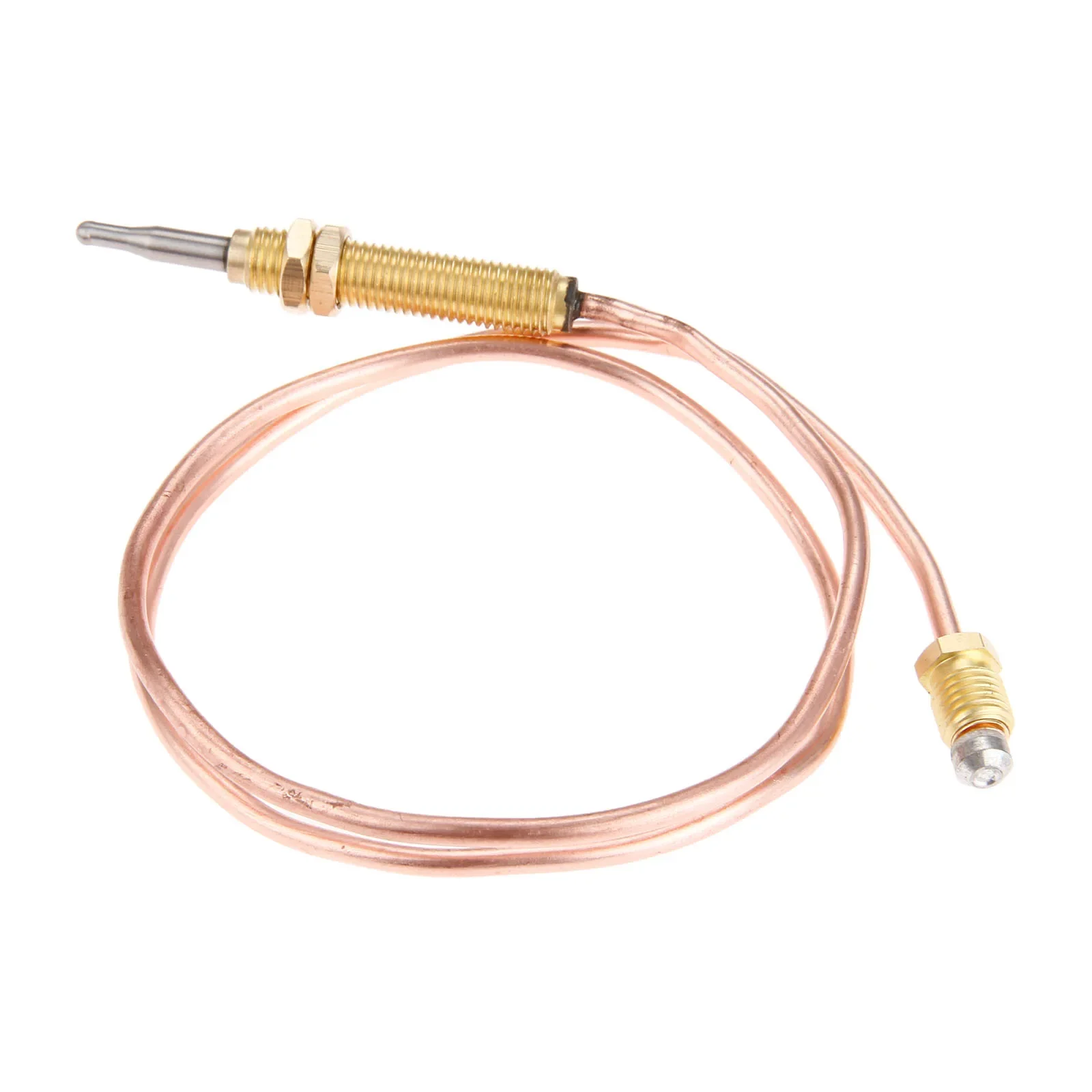 1 ud. Termopar de Gas Universal de rosca de 600mm de longitud M8 * 1 cabeza para chimenea de Gas, estufa para hacer Parrilla, cocina de Catering, calentador de Patio