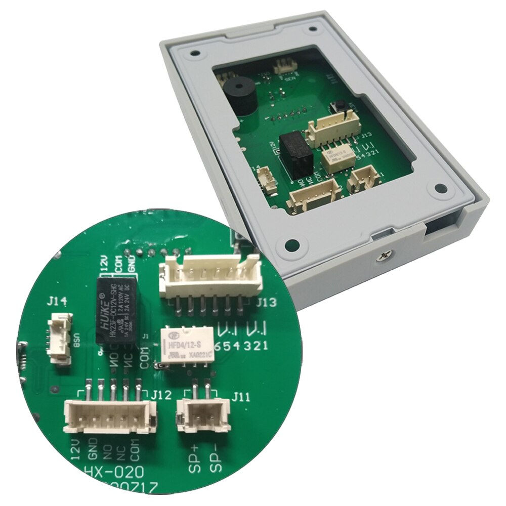 Wall Thermometer Door Lock Controller Body Temperature Measure Door Access Control System