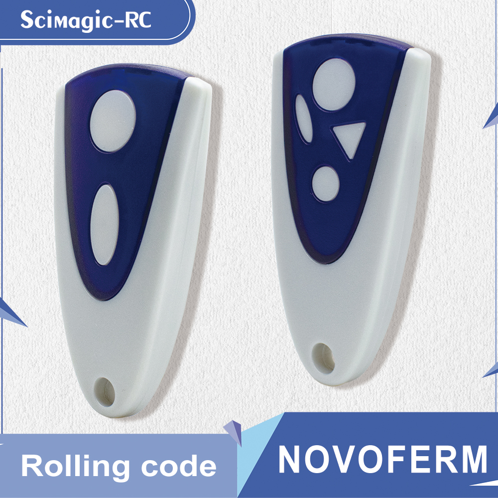 NOVOFERM NOVOTRON 502 504 512 522 524 Fernbedienung Garagentoröffner 433 MHz Rolling Code NOVOFERM Garagentor-Fernbedienung