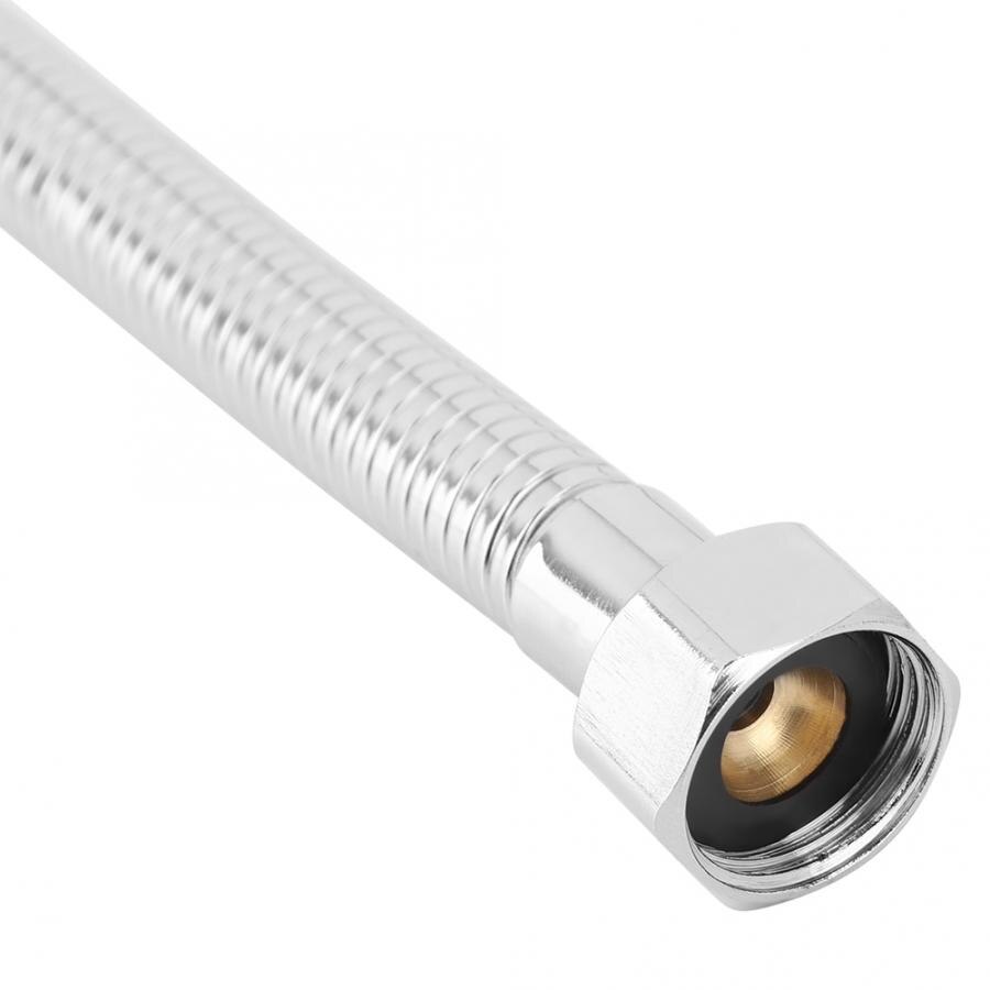 G1/2in Edelstahl Dusche Schlauch Galvanik flexibel ziehen Dusche Schlauch Ersatz Heimat Schlecht Zubehör