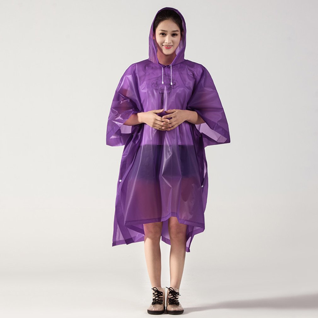 Niet-Wegwerp Eva Regenjas Poncho Rijden Outdoor Fiets Mantel Regenjas Professionele Mode Regenachtige Dag Essentiële