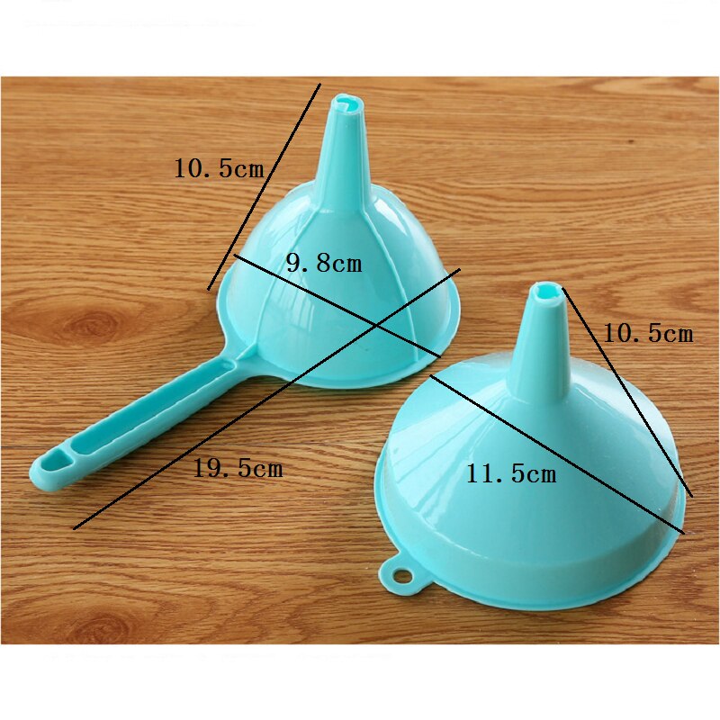 Acessórios de cozinha funil plástico hangable funil para ferramentas de cozinha funil mini distribuidor distribuição óleo gadgets cozinha