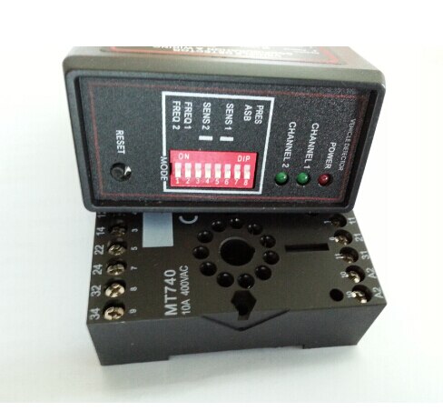 Dual channel Parking Barrier Control// Motorised Gates Doors inductive loop detector for Gates and Traffic control