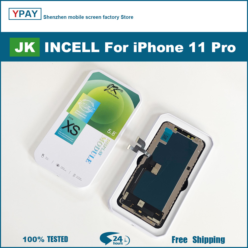 JK series For iPhone X LCD Xs XR 11 12 13 LCD Display Touch Screen Digitizer Assembly No Dead Pixel Replacement Parts TRUE TONE
