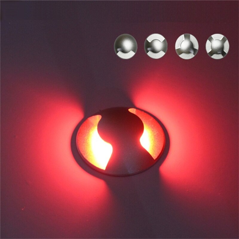 3W LED underground light,12-24 304 steel input IP68 led embedded lamp ,outdoor side outlet inground spot light,stair corner lamp