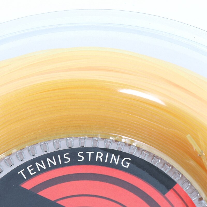 ZARSIA 1 Reel Durable Strings Tennis Strings 1.35Mm Round Tennis Racket Strings 200M