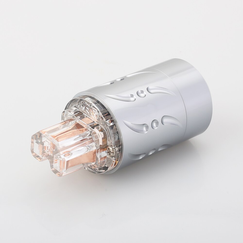 Viborg  vf512 top heldere high-performance zuiver koperen iec ac-connector