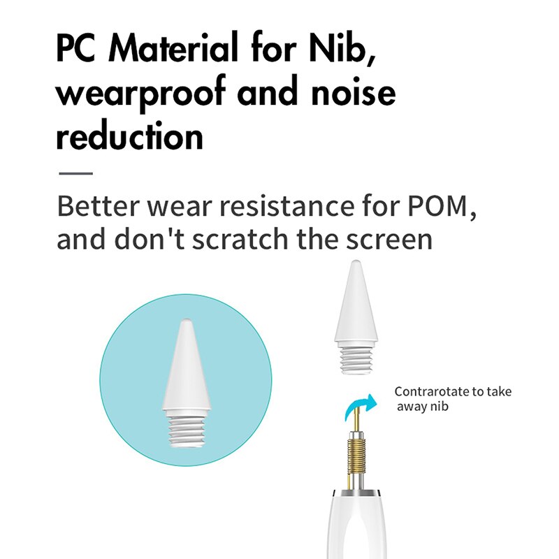 Stylus Pen Magnetic Fast Charge For Apple iPad Pro Touch Handwriting Pencil Palm Rejection Magenetic Adsorption Replaceable Tip