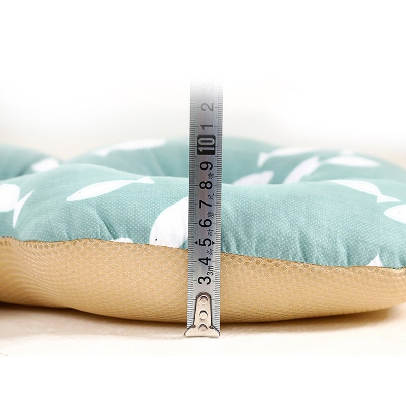 Doublure de siège de poussette universelle pour bébé, tapis en coton, matelas de couchage , Support de tête, oreiller, poussette pour bébé, chaise haute Cu