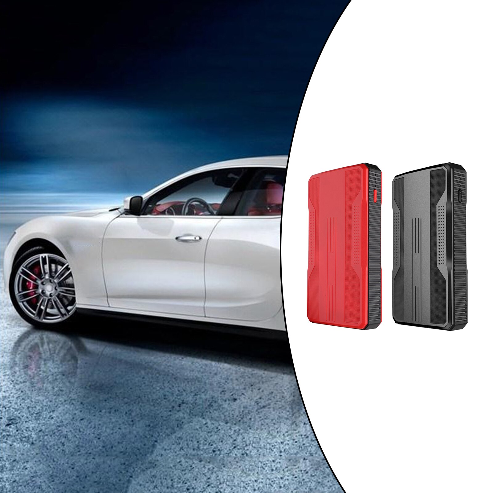 Automotive Jump Starter USB Charger Engine Battery Accessories Power Supply