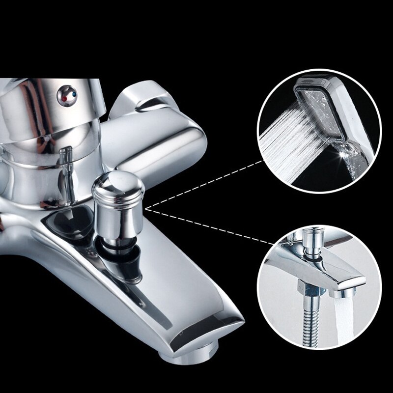 Bathroom Building Materials Shower Head Mixing Valve and Cold Water Brass Faucet