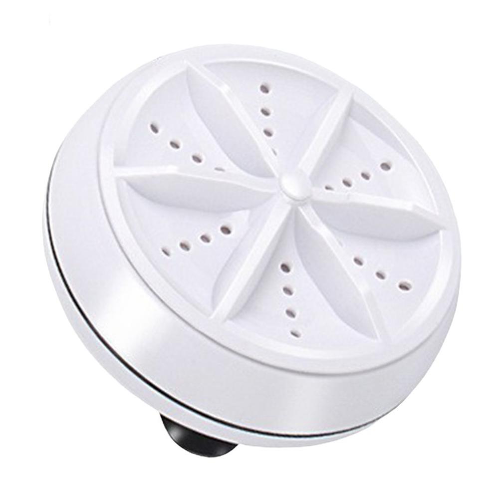 Mini Ultrasonic Washing Machine automatic Washer Prevent Winding Wave Wheel Laundry machine portable Household dormitory: A