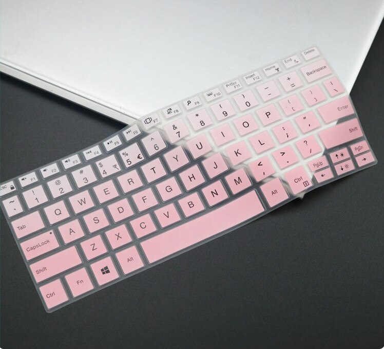 For Dell XPS 13 9380 9385 Dustproof Silicone Keyboard cover Skin Protector For dell xps 13 13-9380 13-9385: GradualPink
