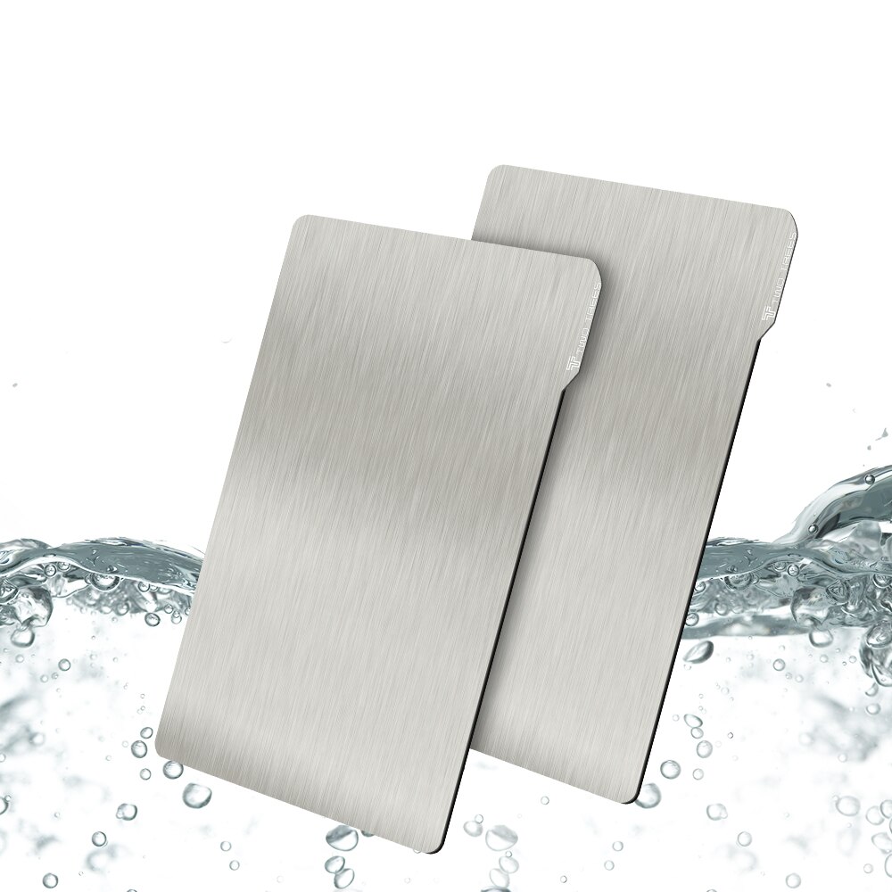 Twotrees LCD Licht-aushärtung 3D Drucker frühling stahl plattform stahl blatt mit weichen magnetische-Geeignet für Photon Mars2 Profi/Mono X