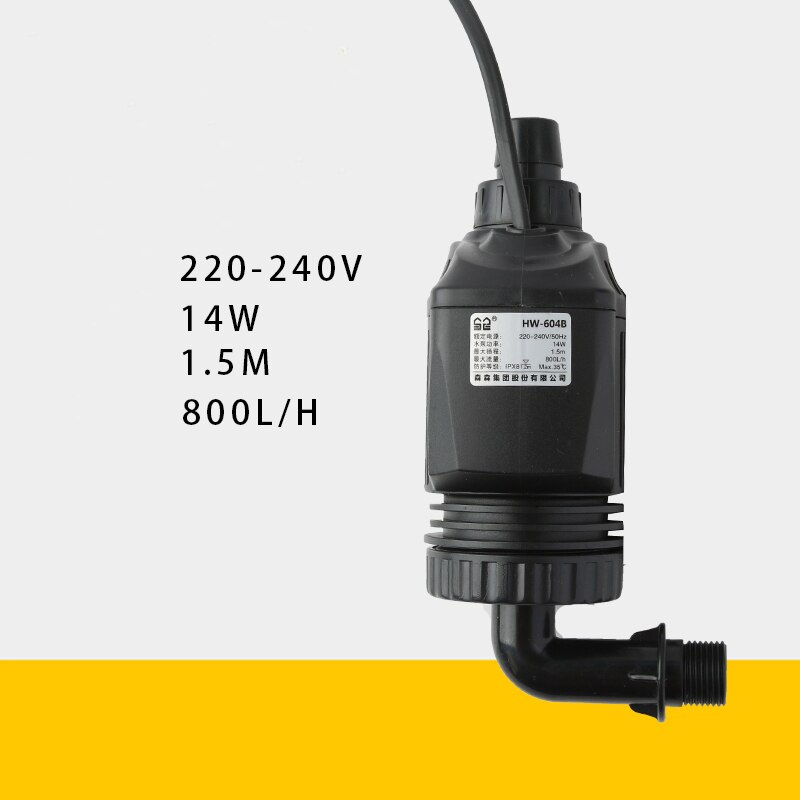 Sunsun Aquarium External Canister Pre Filter With Sponge Extend Filter Bucket Pond Clean Pool Cleaning: 800LPH pump