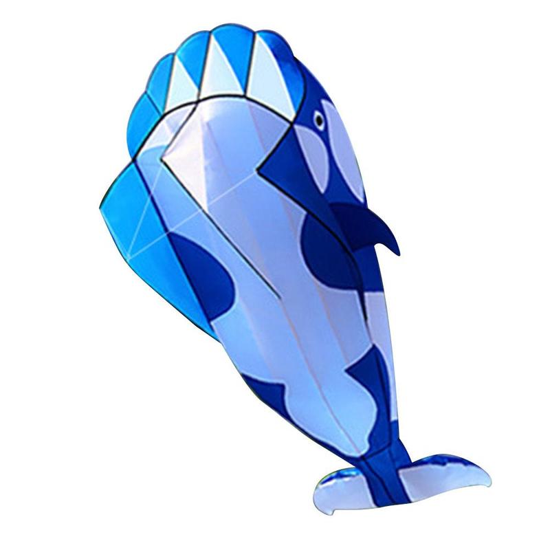 Whale Kite - Cartoon Animal Design - Easy to Fly - Polyester - for Kids & Adults