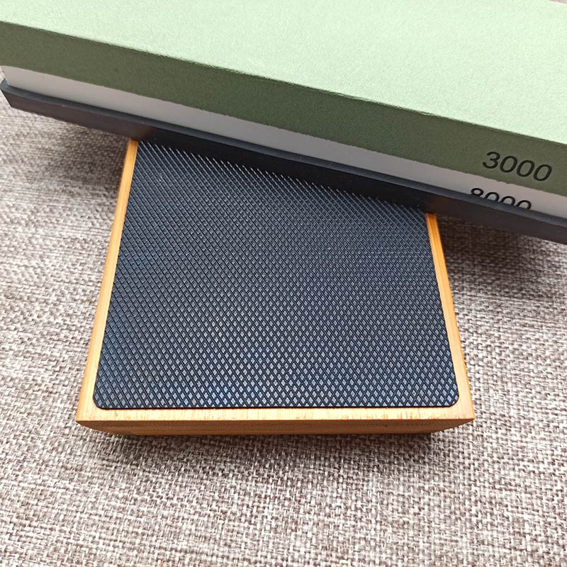 Affilatura supporto per pietra accessori per coltelli base per pietra per affilare affilatura sistema di base in gel di bambù/silice utensili per affilare i coltelli da cucina