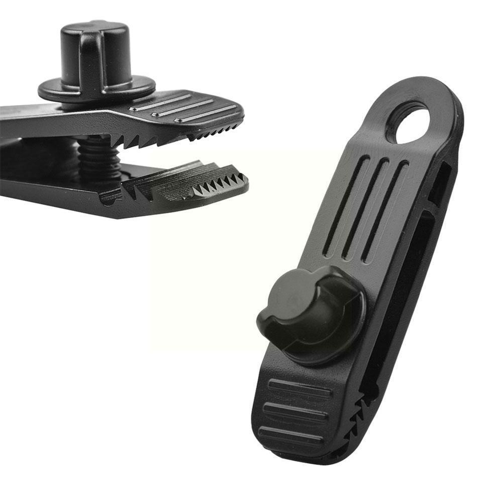 8pcs Caravan Clips For Tent Boat Trailer Cover Windproof Clamp Tarp Snap Groundsheet Tent Clip For Awning Camping Accessoriy