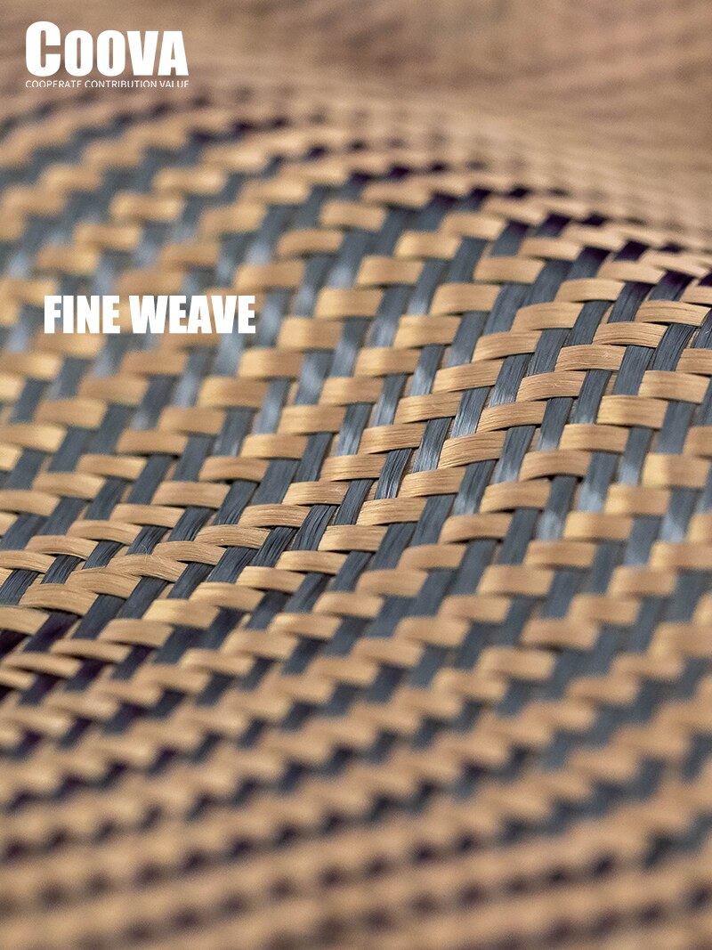 COOVA-tela De Fibra De Carbono y Kevlar, tejido Jacquard Por Mayor, F217, 3K