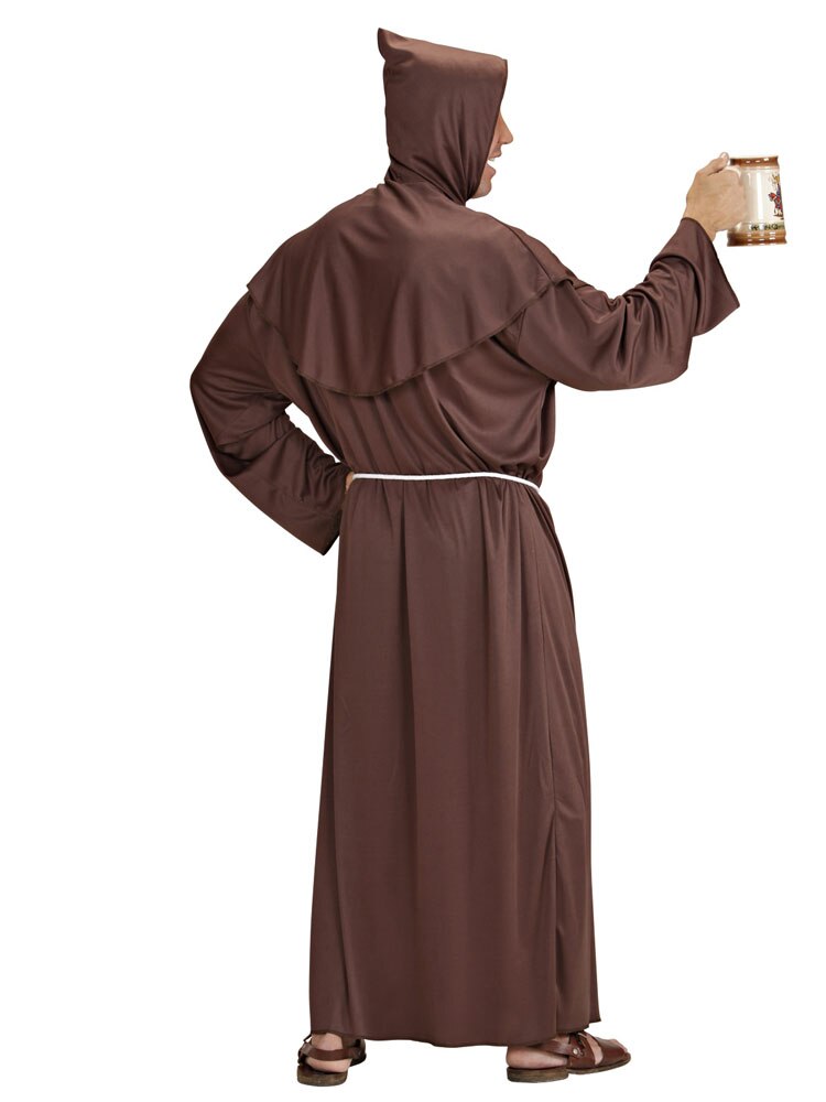 widman disfraz de fraile, monje, iglesia, varias tallas, hombre adulto, para fiestas, carnaval, despedidas