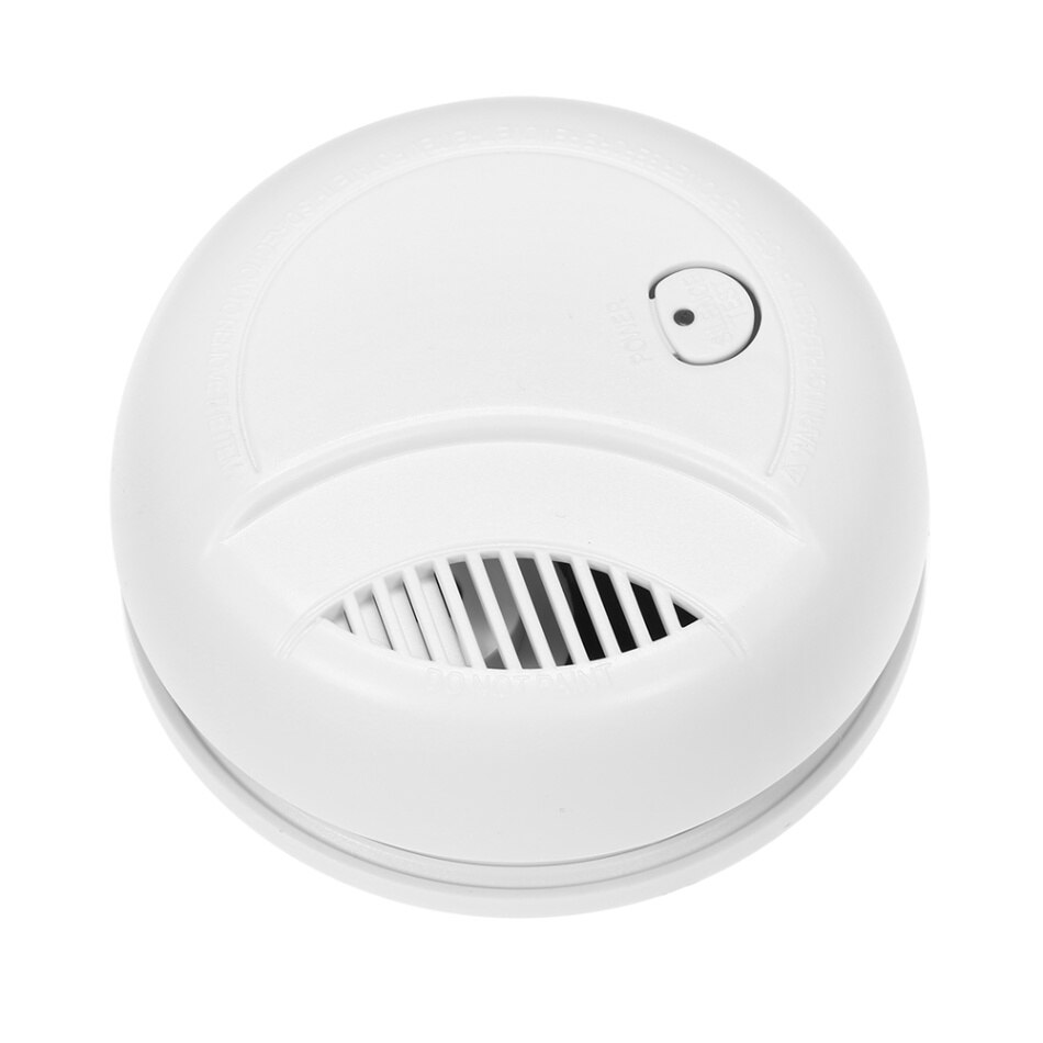 Standalone Photoelectric Smoke Alarm High Sensitive Wireless Alarm System Independent Smoke Detector Fire Protection Sensor: 1 PCS