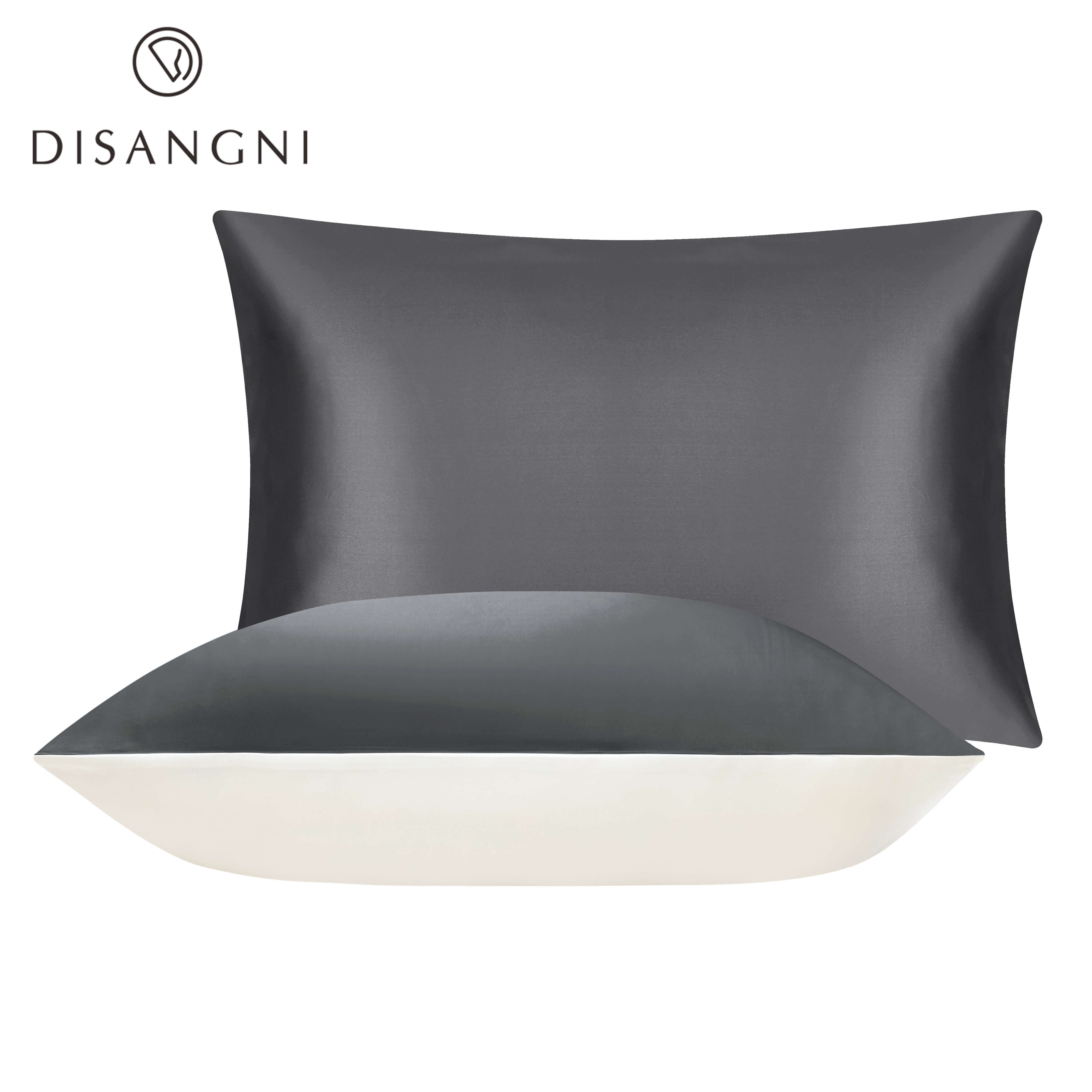 100% reine seide kissenbezug echt seide kissenbezug natürliche seide kissenbezug mulberry seide kissen Freies: Dark gray