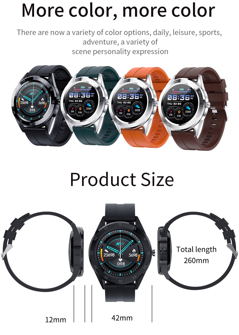 Y10 Smart Horloge Bluetooth Call Sport Fitness Band Armband Hartslag Bloeddruk Testen Smartwatch