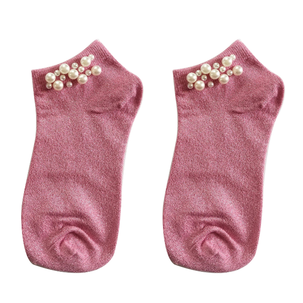 Bropapa Damen Rüschensocken 6er Pack - Spitze Rand Baumwollsocken