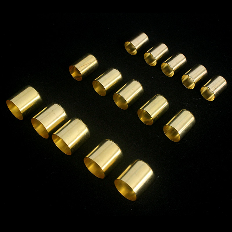 50 Stks/partij Grote Grootte Pijp Persmachine Vaste Koperen Mouw Hoge Druk Soft Tube Lock Klemmen Bestrijdingsmiddel Spuit Connectors