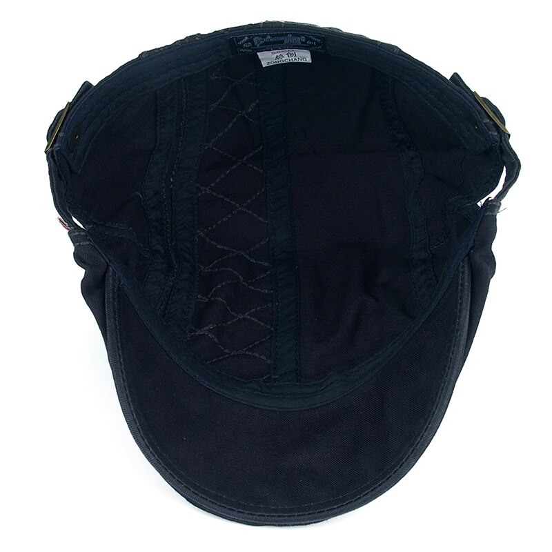 JAMONT algodón boina sombrero para hombres Vintage Baret gorra boina Francesa irlandés boinas mujeres huesos gorra plana masculina gorra para hombres