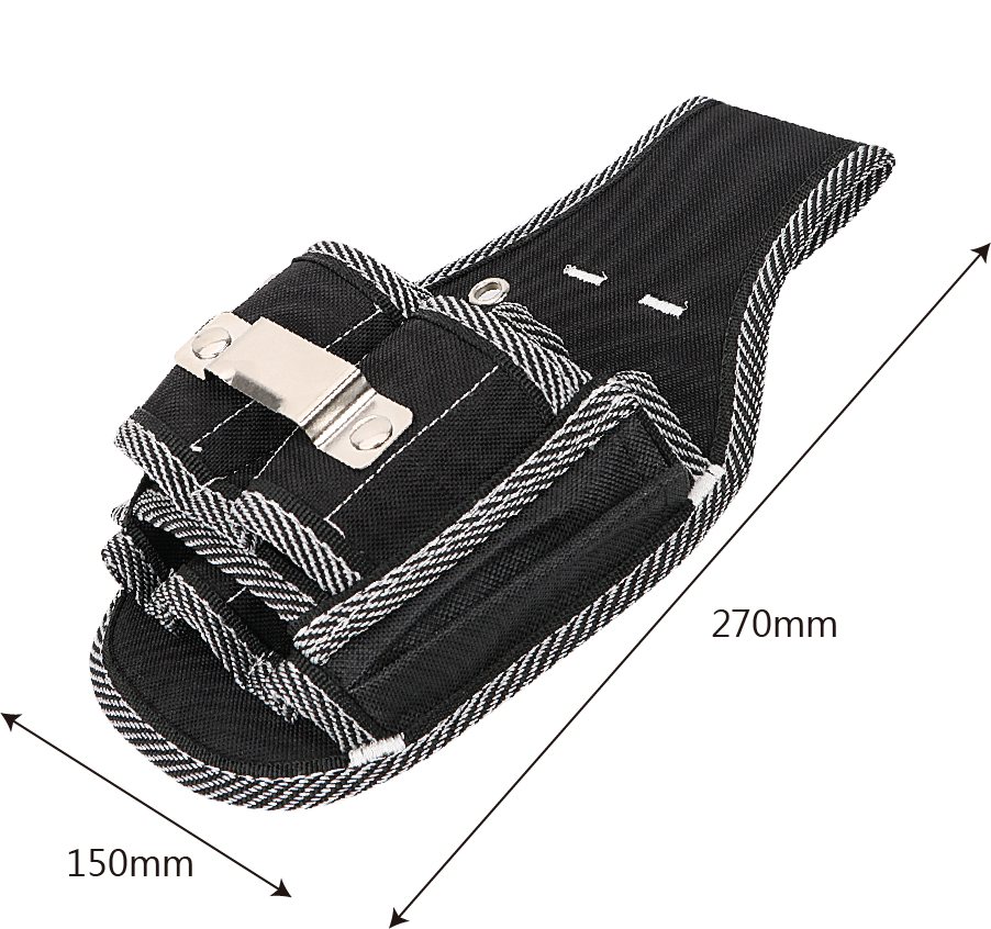 DIYWORK Waist Pocket Tool Belt Pouch Bag Drill Hammer Storage Drill Screwdriver Utility Kit Holder Carpenter Tool Bag