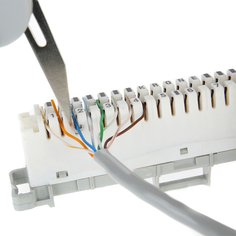 Lävistystyökalu iskutyökalu puhelinjohdolle  rj11 ethernet lan  rj45 qjy 99