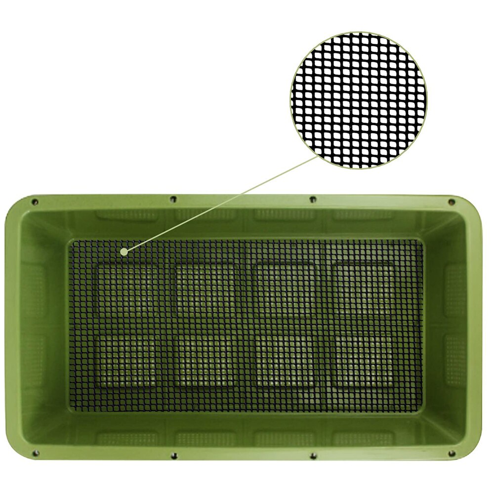 Garden's Drainage Mesh Hole Screens Flower Pot Hole Mesh Pad Bonsai Pot Bottom Grid Mat Mesh
