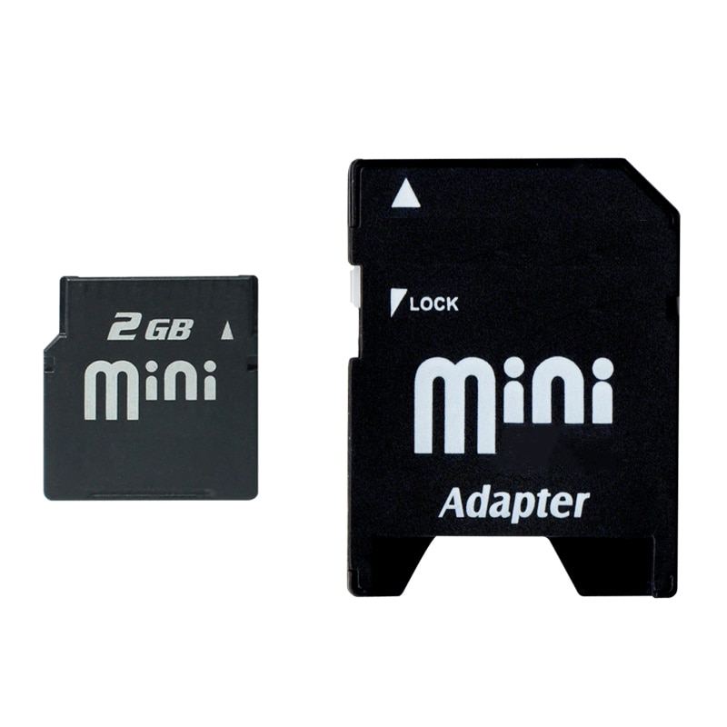 Year Original capacity 2GB MINISD Card MINI SD Memory Card With Free Card Adapter
