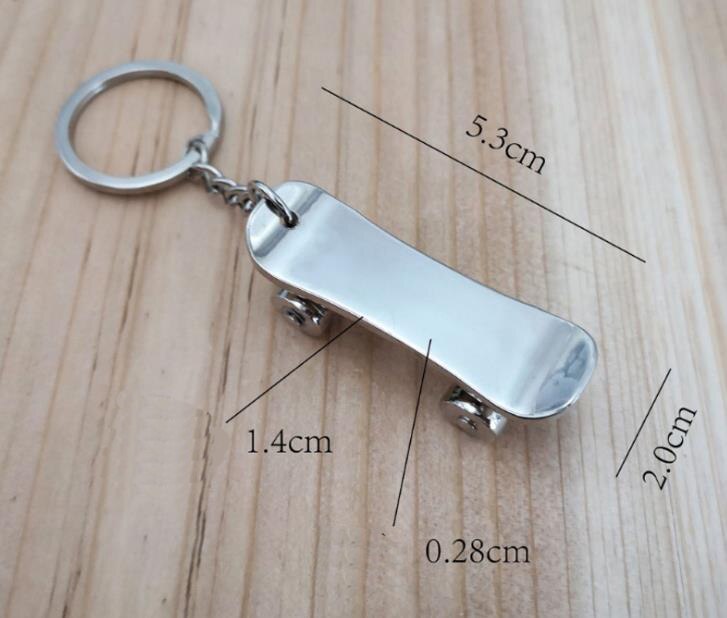 20pcs mini baseball glove keychain key ring Souvenir pendant children&#39;s Day promotional student school AD souvenir: Skateboard