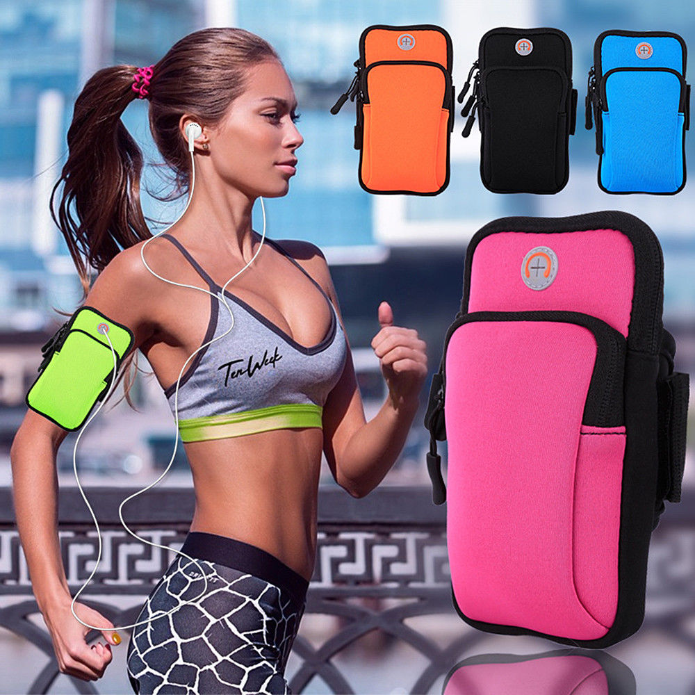 Sport Telefoon Armband Running Jogging Gym Arm Band Pouch Houder Tas Case Voor Mobiele Telefoon voor Samsung/iPhone/ huawei/HTC/LG