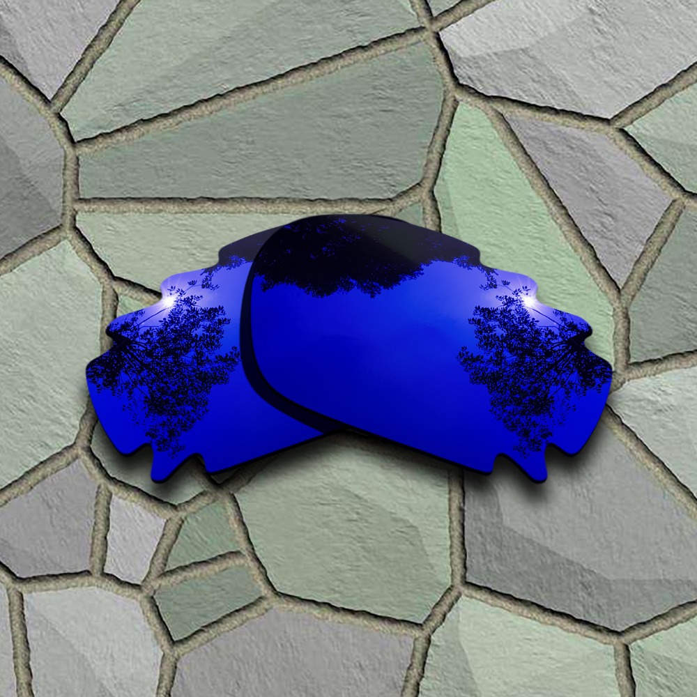 Occhiali da sole polarizzati cromati e viola blu lenti di ricambio polarizzate per Jawbone Oakley ventilate