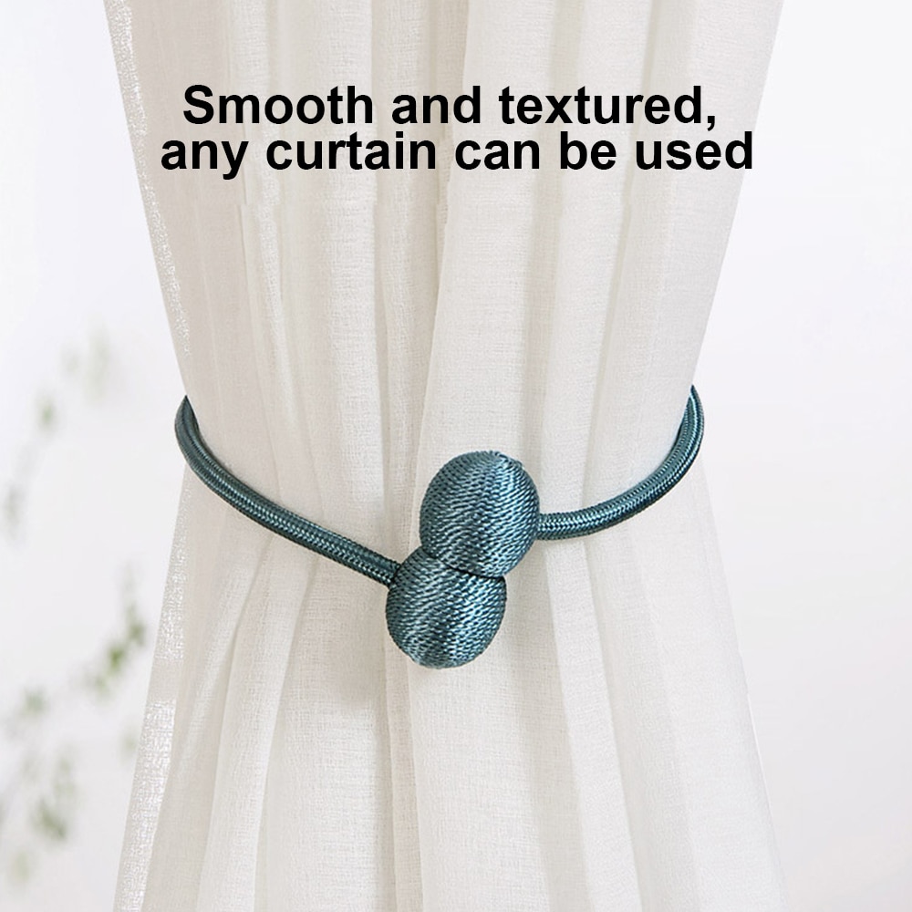 Magnet Curtains Bandages Buckle Curtain Tiebacks Tie Backs Holdbacks Buckle Clips Accessory Home Textile Curtain Straps
