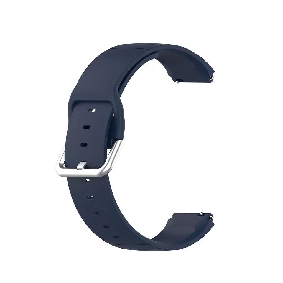Correa deportiva para pulsera Willful SW020 SW021 SW023 SW025 ID205/205L/205S/205U/216, pulsera de silicona: Navy blue