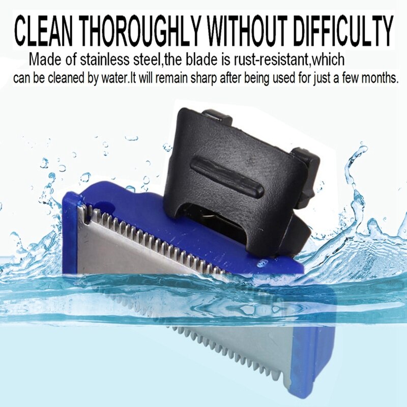 5PCS Replacement Head for Electric Shaver Cleaning Trimmer Head for Solo Trimmer Mini Contact Replacement Cutter Head