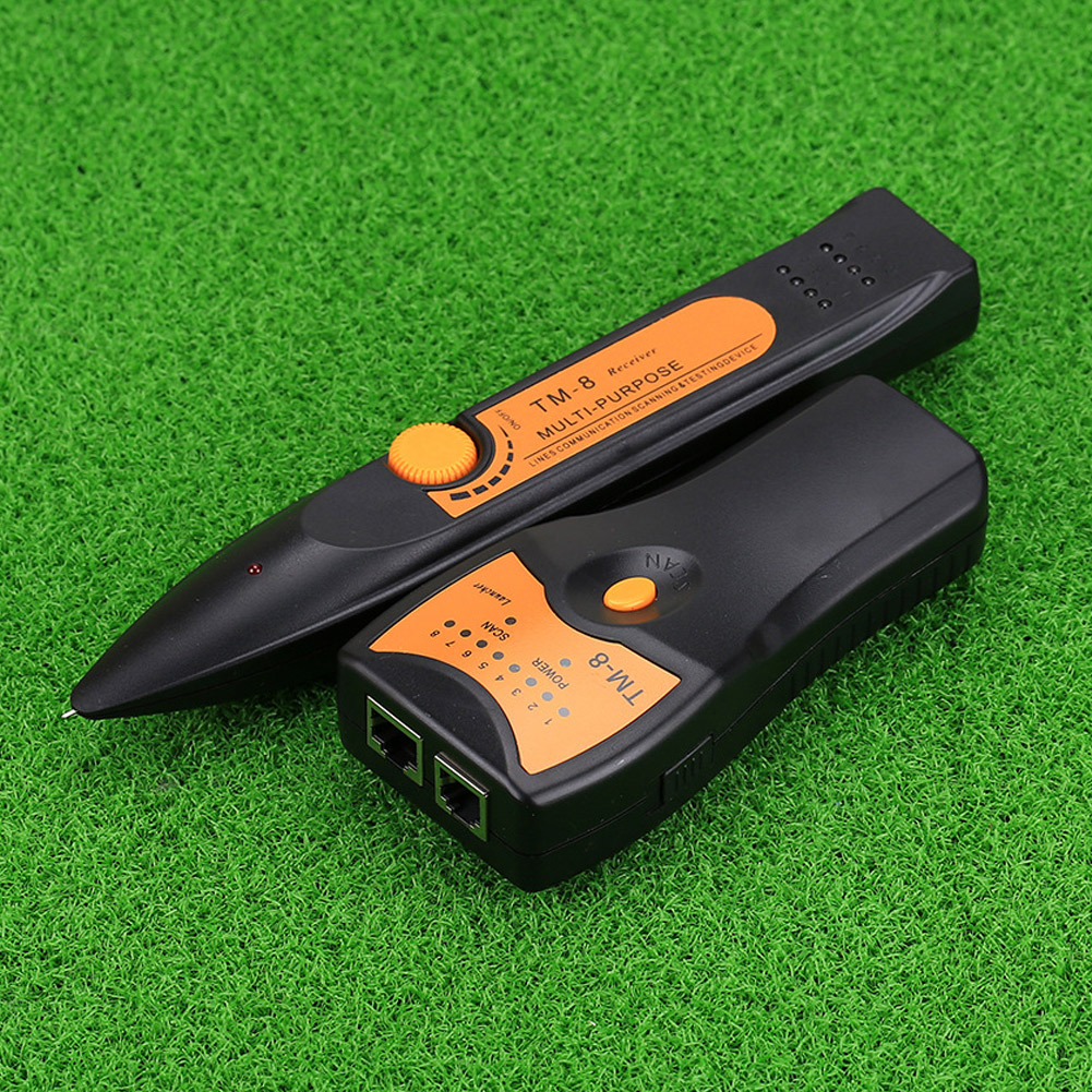 RJ45 UTP STP RJ11 Diagnose Tone Line Finder Tracer Network Phone Telephone Wire Cable Tester Toner Tracker Detector