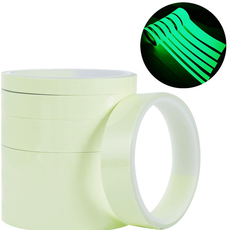 Luminous Tape 5M/3M Dark Green Self-adhesive Tape Night Vision Glow In Dark Safety Warning Security Stage Home Decoration Tapes