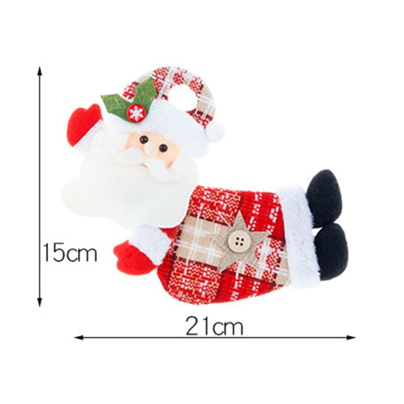 4pcs Cute Feather Angel Doll Toy Hanging Christmas Tree Ornament Party Home Decoration