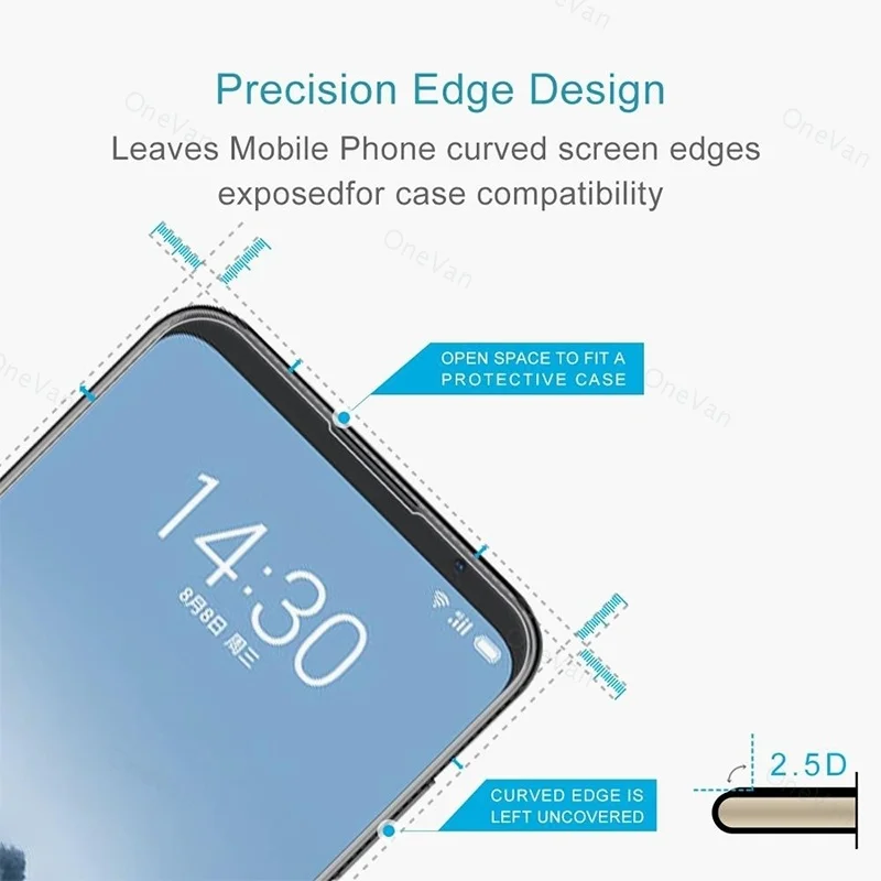 2 Pcs Front Glass 9H HD Screen Protector for Meizu Note 9 8 M2 M3 M5 Note Tempered Film Tempered Glass for Meizu Pro 6 7 Plus 5