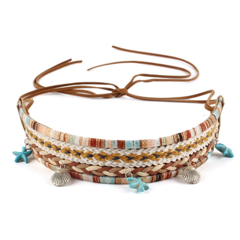 Cowboy Hat Band DIY Nativo Americano Hat Band Western Hat Belt Studded Hat Band Western Beaded Hat banda Hat Band: Azul