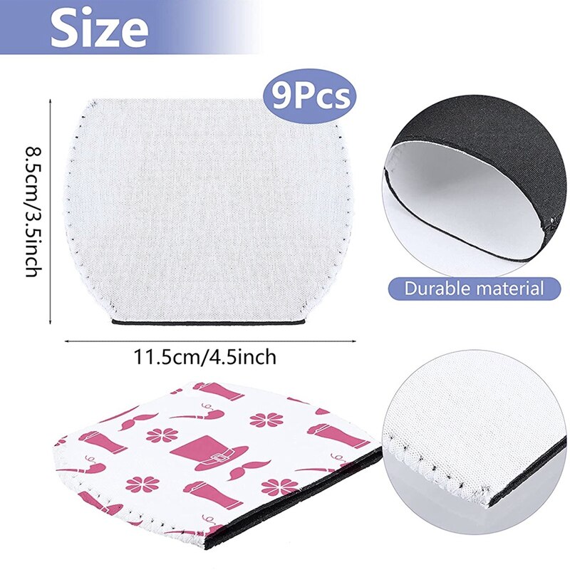 Sublimatie Lege Wijn Glas Mouw Neopreen Wijnglas Mouwen Sublimatie Neopreen Isolator Cover Voor Wijn Glas